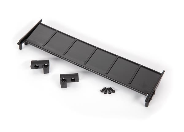 Traxxas Wing, Chevrolet C10/ support/ side plates (left & right)/ 3x10 BCS (4) (TRX-9414)