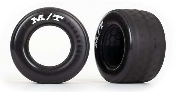 Traxxas Tires with molded inserts (rear) (2) (TRX-9471) afbeelding