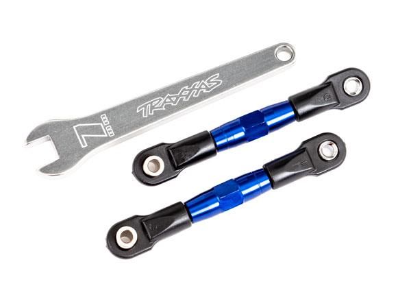 Traxxas - Rear Turnbuckles - Blue (TRX-2443X) afbeelding