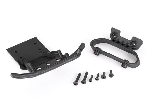 Traxxas - Bumper, front/ bumper mount/ 4x12 CCS (2)/ 4x22 BCS (2)/ 3x12 BCS (2) (fits 2WD Stampede) (for LED light kit installation) (TRX-3635)