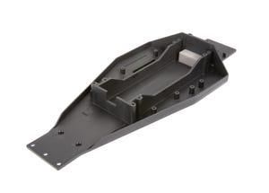 Traxxas Lower chassis (black) (166mm long battery compartment) (fits both flat and hump style battery packs) (use only with #3725R ESC mounting pla...