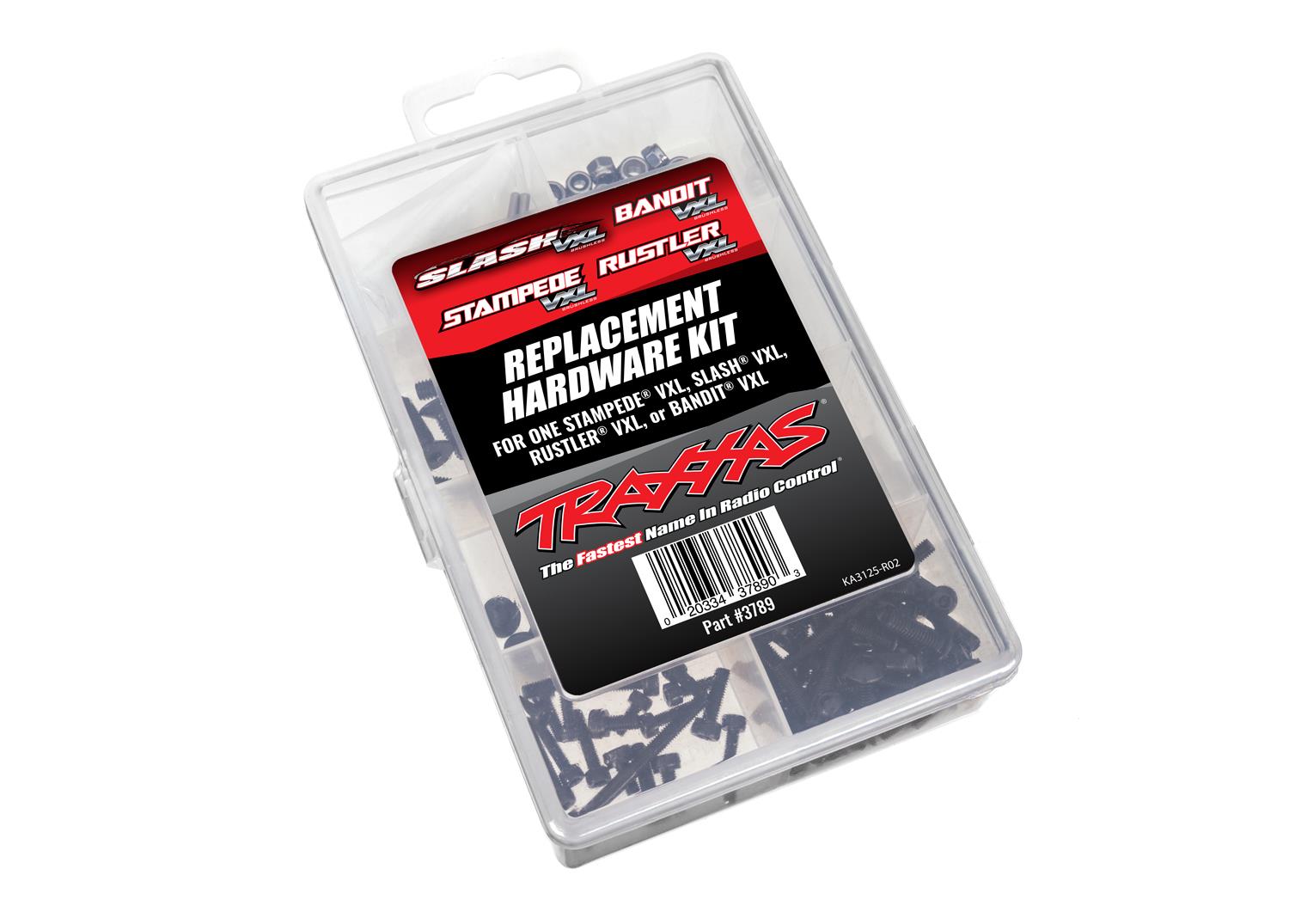 Traxxas - Hardware kit, Slash VXL/Bandit VXL/Stampede VXL/Rustler VXL (contains all hardware used on Slash VXL, Bandit VXL, Stampede VXL, or Rustle... afbeelding
