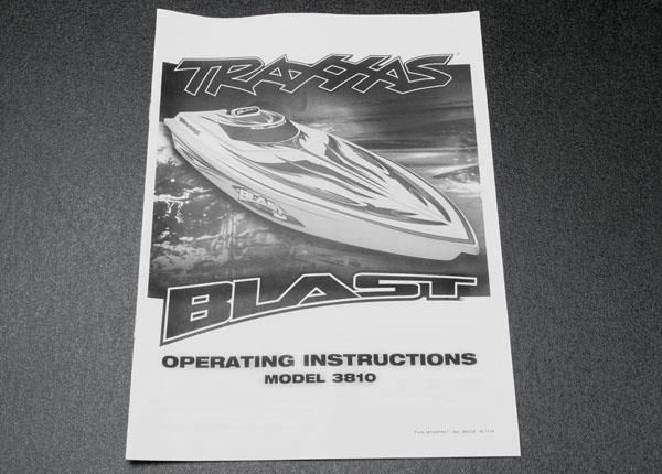 Owners manual, blast