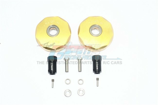 GPM TRX-4 Mercedes G500 Wheel Knuckle Axleweight + 23mm hex afbeelding