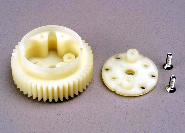 Differential gear (45-tooth)/ side cover plate & screws (TRX-4181)