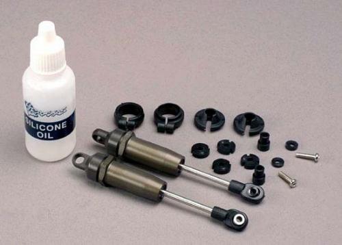 Shocks, long (hard-anodized & Teflon-coated T6 aluminum) w/o springs (front) (2)