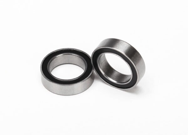 Traxxas - Ball bearings, black rubber sealed (10x15x4mm) (2) (TRX-5119A)