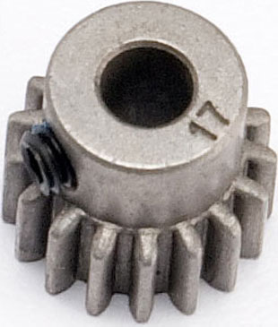 Traxxas 17-t pinion (0.8 metric pitch, compatible with 32-pitch) (fits 5mm shaft)/ set screw afbeelding