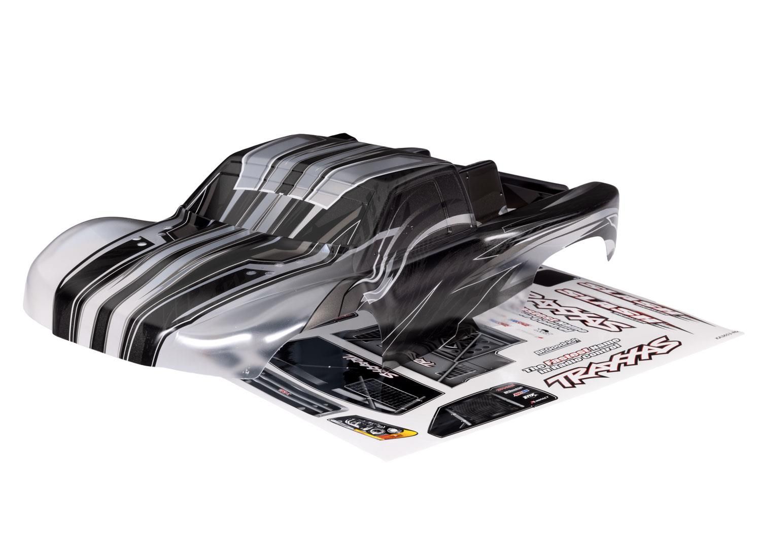 Traxxas - Body, Slash 2WD, ProGraphix (also fits Slash VXL & Slash 4X4) (graphics are printed, requires paint & final color application)/ decal she...