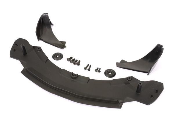 Traxxas - Splitter extension / canards, left and right / 4x12mm CCS (4)/ 3x10mm CC (2) (TRX-6433X) afbeelding