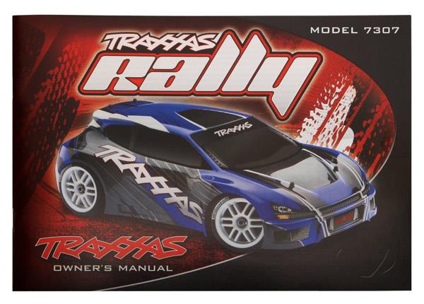 Traxxas - Owners manual, 1/16 Traxxas Rally, TRX-7399 (TRX-7399) afbeelding