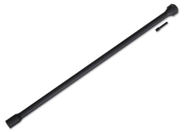 Traxxas - Driveshaft, center, plastic (black)/ screw pin, TRX-7455 (TRX-7455) afbeelding