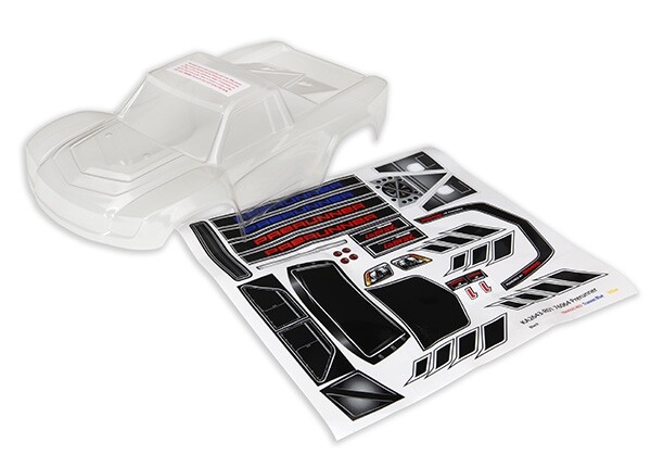 Body, LaTrax Desert Prerunner (clear, requires painting)/ decals (TRX-7616)