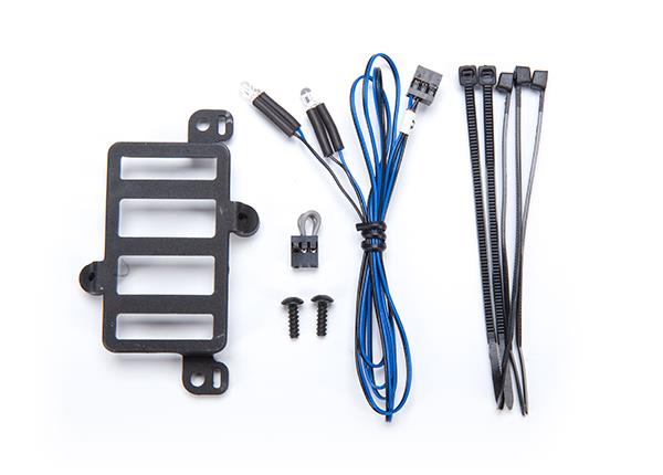 Traxxas - Installation kit, Pro Scale Advanced Lighting Control System, TRX--4 Ford Bronco (includes mount, reverse lights harness, hardware) (TRX-... afbeelding