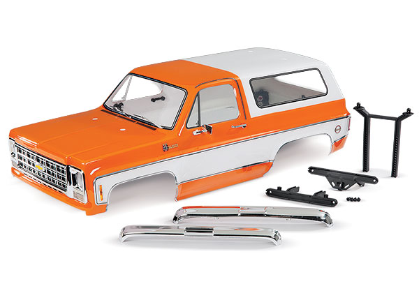 Body Chevrolet Blazer (1979), complete (orange) (TRX-8130X)