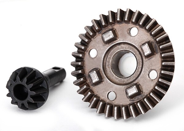 Ring gear, differential/ pinion gear, differential (TRX-8279)