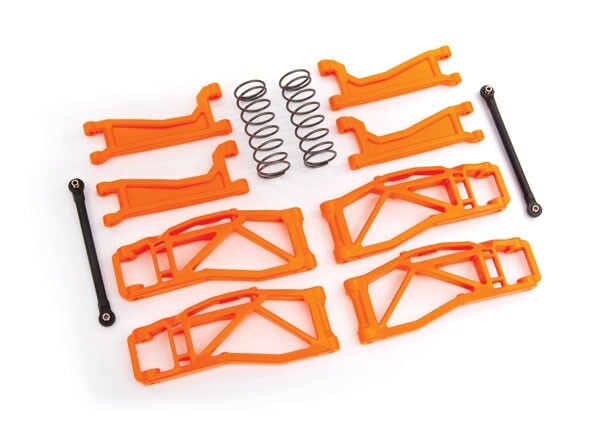 Suspension kit, WideMaxx, orange (TRX-8995T)