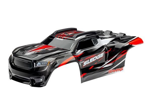 Traxxas - Body, Sledge, red (TRX-9511R)