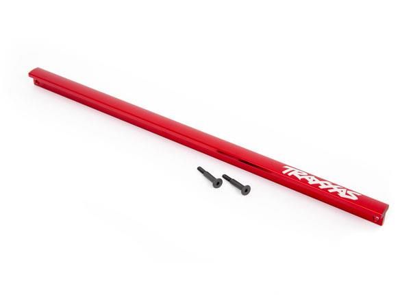 Traxxas - Chassis brace (T-Bar), 6061-T6 aluminum (red-anodized)/ 3x16 SS (2) (TRX-9523R) afbeelding