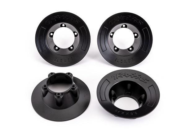 Traxxas - Wheel covers, black (4) (fits #9572 wheels) (TRX-9569) afbeelding