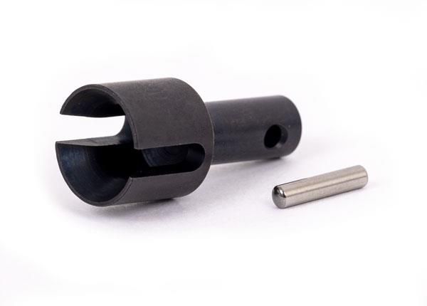 Traxxas - Differential output cup, front or rear (hardened steel)/ 2.5x12mm pin (TRX-9583)