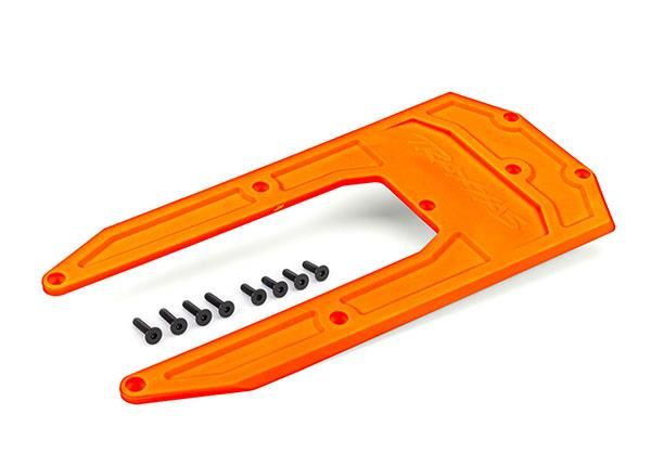 Traxxas - Sledge Skidplate, chassis - Orange (TRX-9623T)