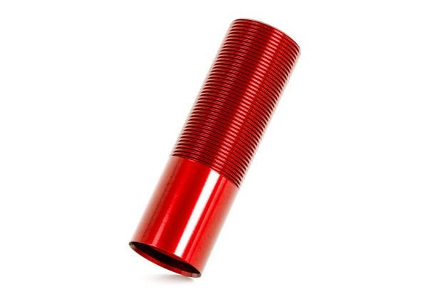 Traxxas - Body, GT-Maxx shock (aluminum, red-anodized) (long) (1) (TRX-9665R)