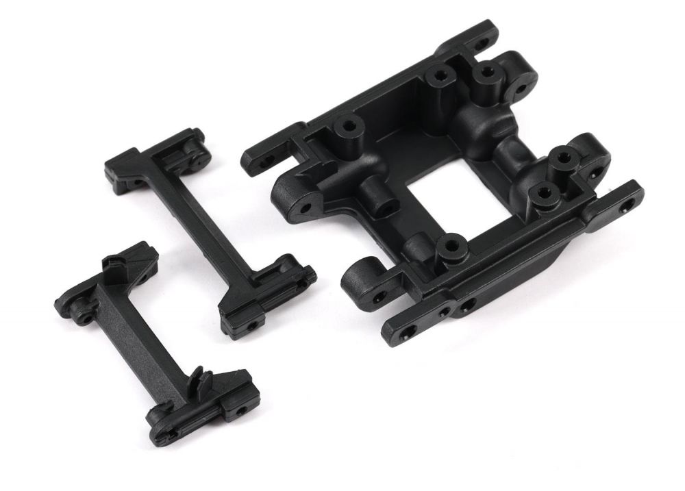 Traxxas - Skidplate, center/ bumper mount, front/ bumper mount, rear (TRX-9736) afbeelding