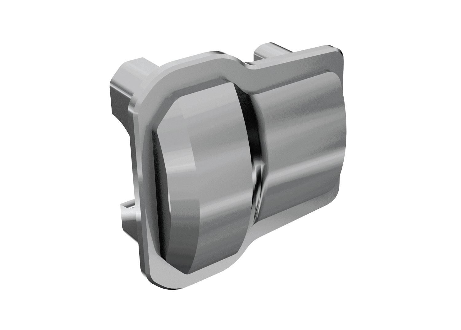 Traxxas - Differential cover, front or rear (grey) (2) (TRX-9738-GRAY)