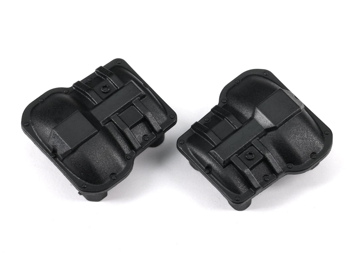 Traxxas - Differential cover, front or rear (black) (2) (TRX-9738)