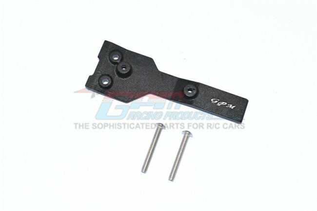Rear Chassis Link Protector, Black - Traxxas Maxx