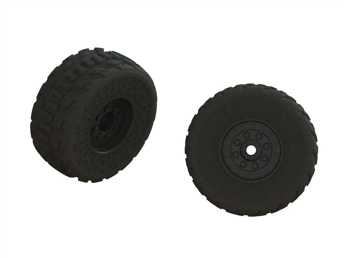 Arrma - dBoots FIRETEAM Tire Set, Glued (2) (ARA550107)
