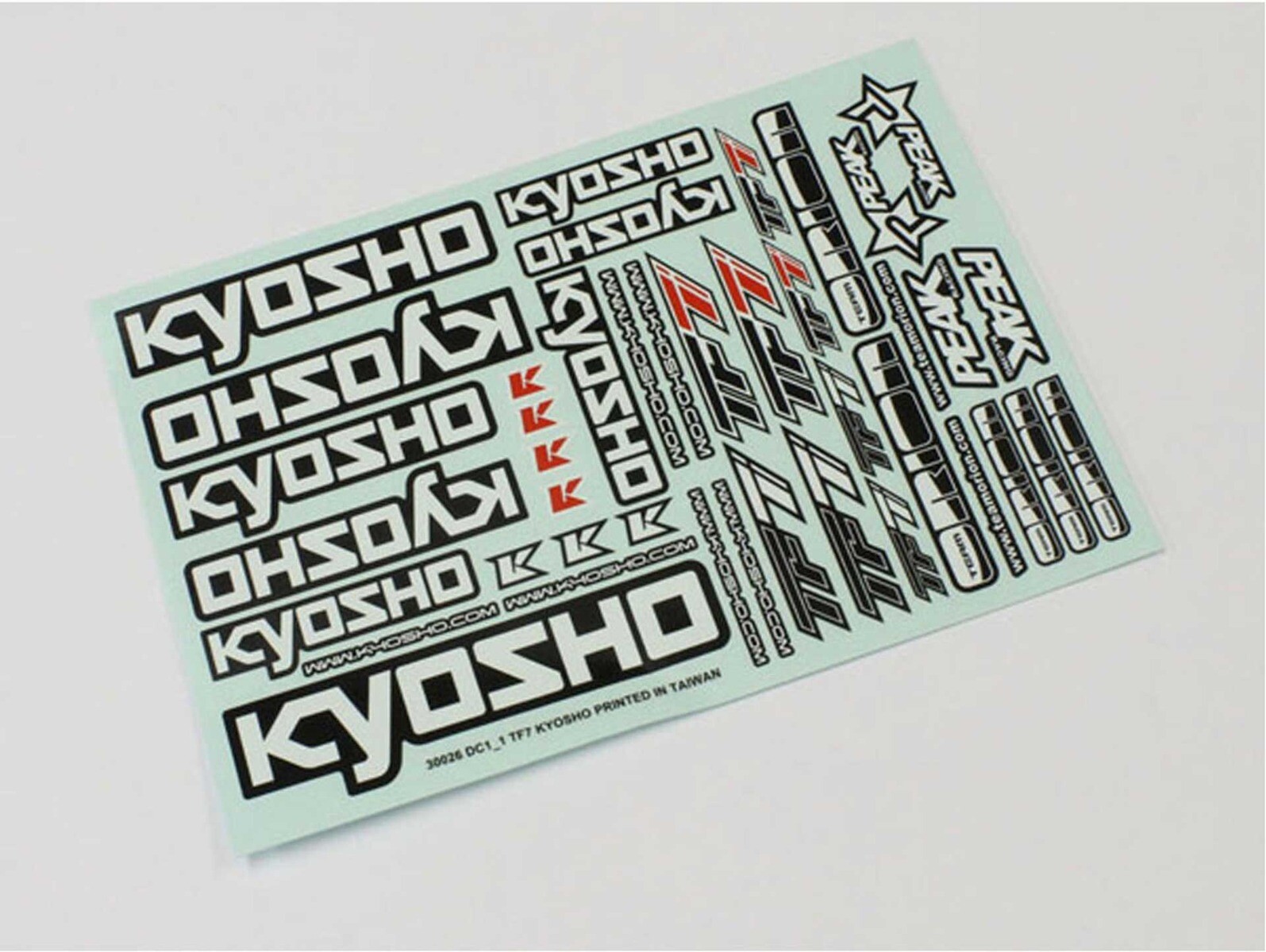 Kyosho decal sheet Ultima RB6
