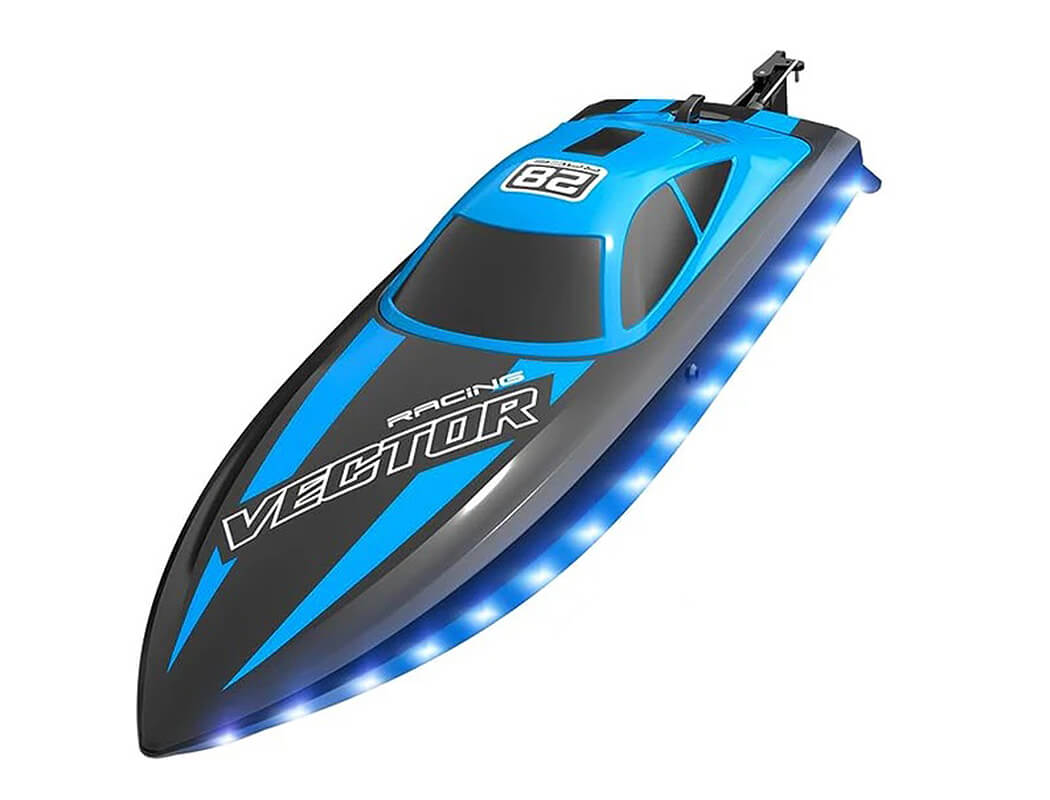 Volantex Vector Lumen electro boot RTR - Blauw afbeelding