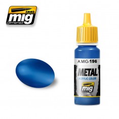 MIG Acrylic Warhead Metallic Blue 17ml afbeelding