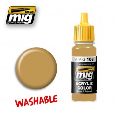 MIG Acrylic Washable Sand (RAL8020) 17ml afbeelding