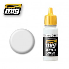 MIG Acrylic Satin White 17ml afbeelding