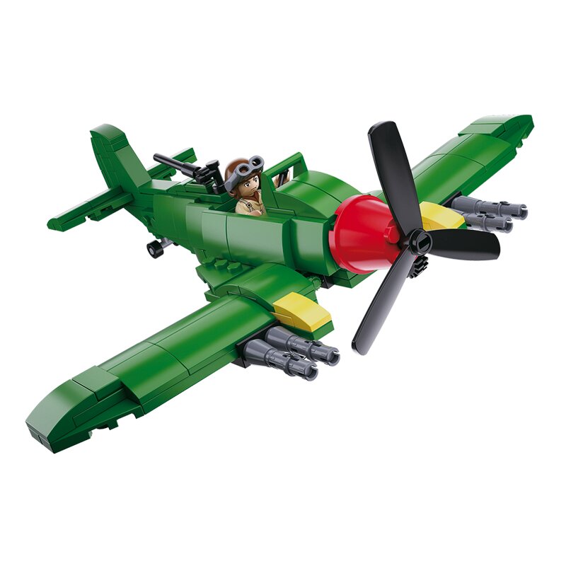 Sluban WWII - Russian Fighter Aircraft (M38-B0683) afbeelding