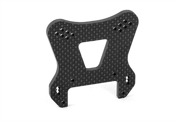 Graphite Front Shock Tower CNC Machined 4mm - XB808 (X352092) afbeelding