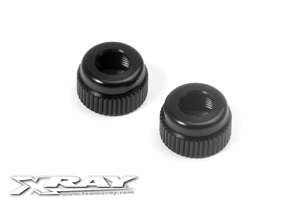 Alu Lower Shock Body Cap (2) (X368140)