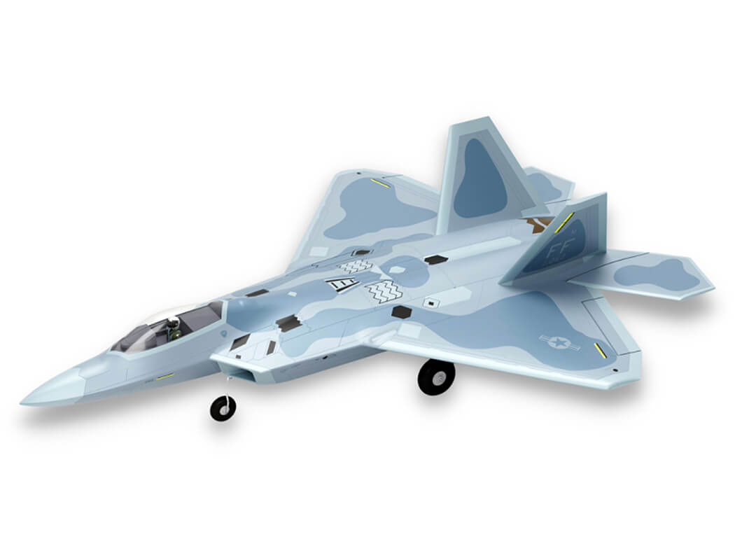 XFLY Twin 40mm F-22 EDF 702mm Jet PNP