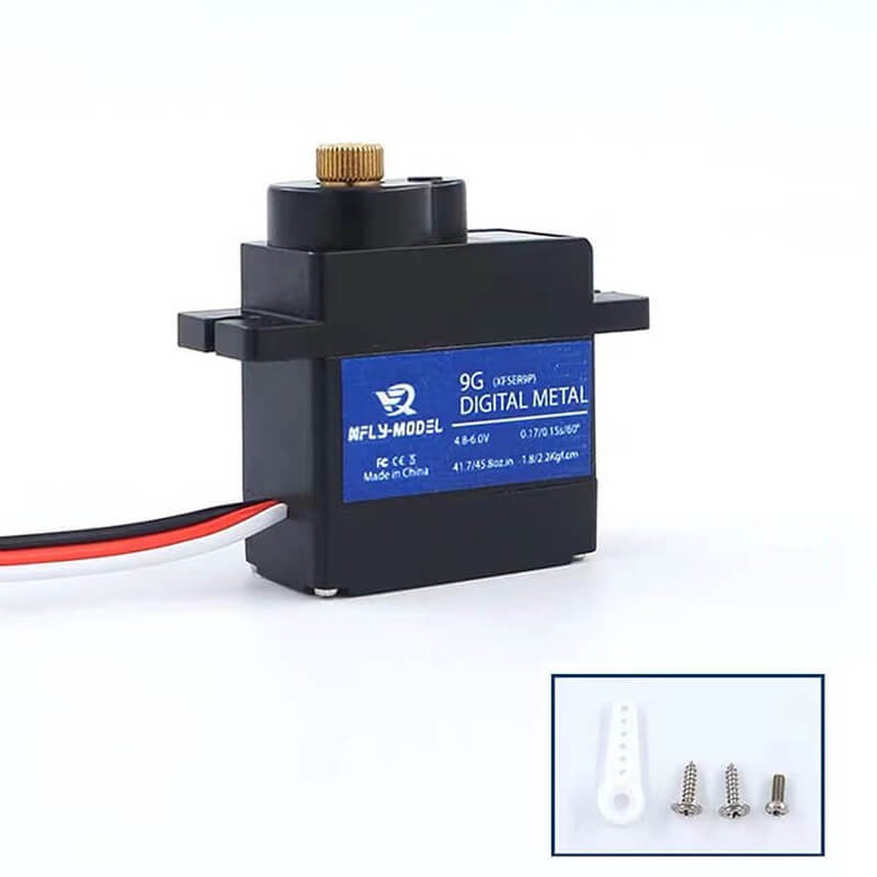 Xfly 9G Digital Gear Servo Reverse With 330mm lead
