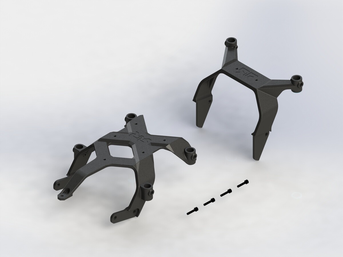 Arrma Front Rear Body Mount Set: Big Rock (AR320361)