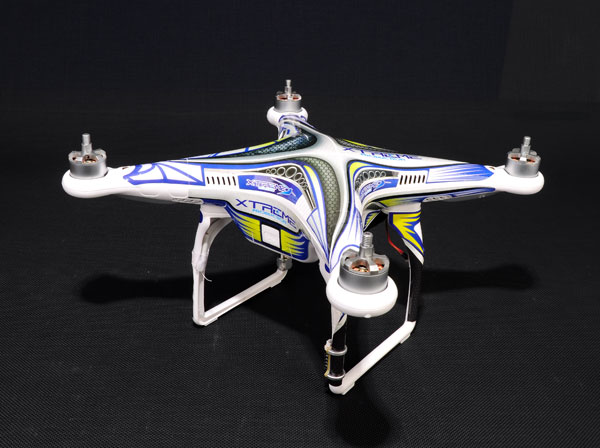 Xtreme DJI Phantom 2 stickerset - Blauw afbeelding