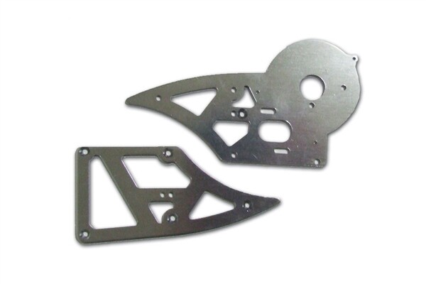 Motor/Gear Box Plates (L/R),Aluminum (YEL17001)