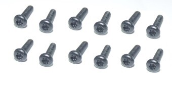 Plum Blossom Washer head self tapping screw 3*8mm (YEL17401)