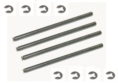 Suspension Arm Hinge Pins 3*52.2mm + E-Clip (2mm) 8P (YEL17406)