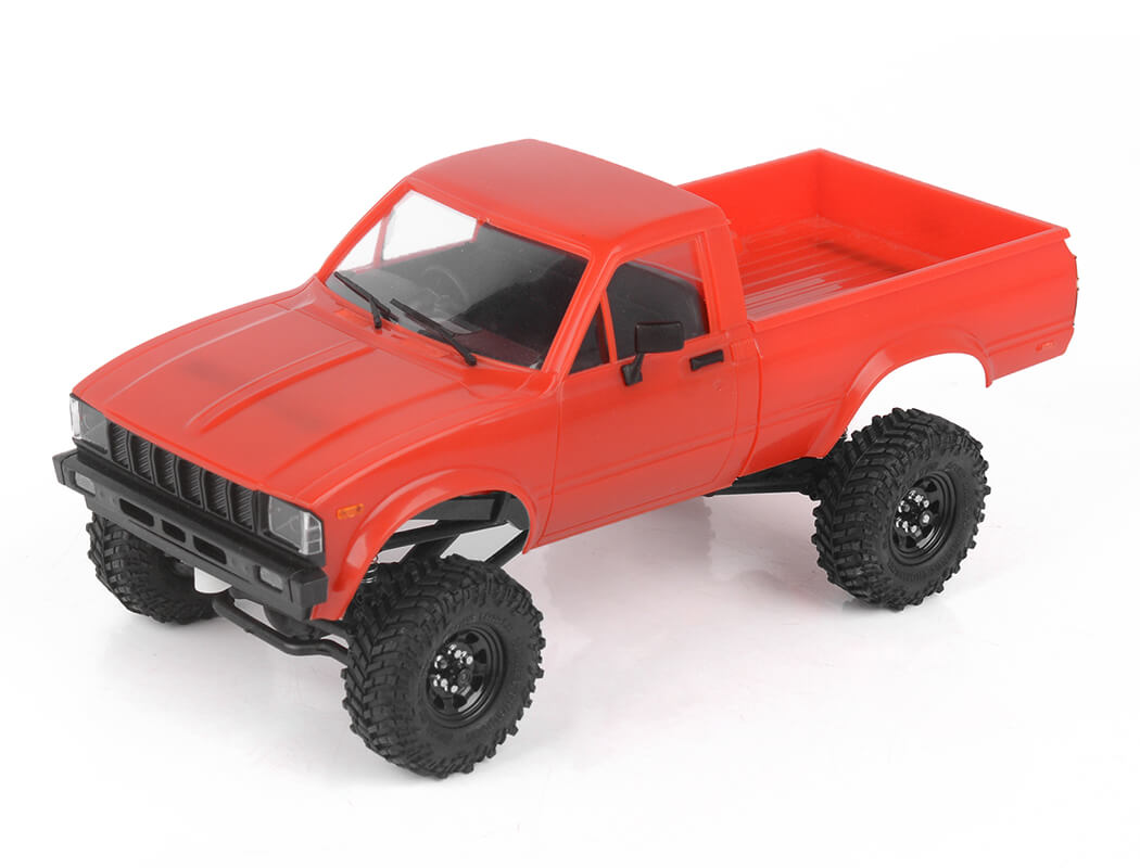 RC4WD 1/24 Trail Finder 2 RTR W/ Mojave II Hard Body Set - Rood afbeelding