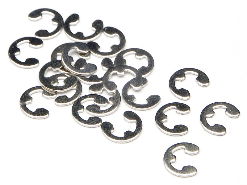 E clip e2.5mm (20pcs) (Z241)
