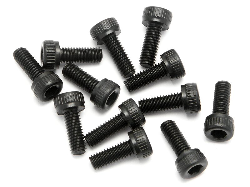 Cap head screw m3 x 8mm (12pcs)